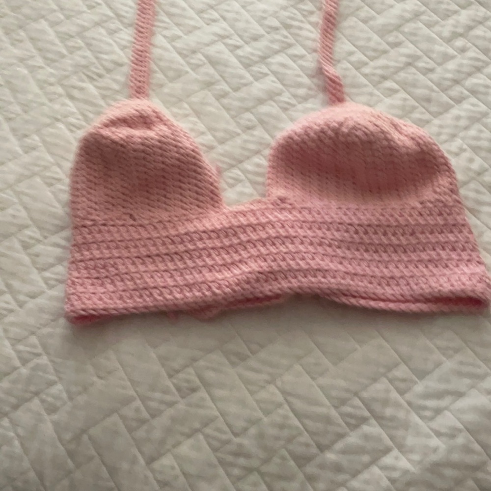 Hand crafted halter top beautiful
